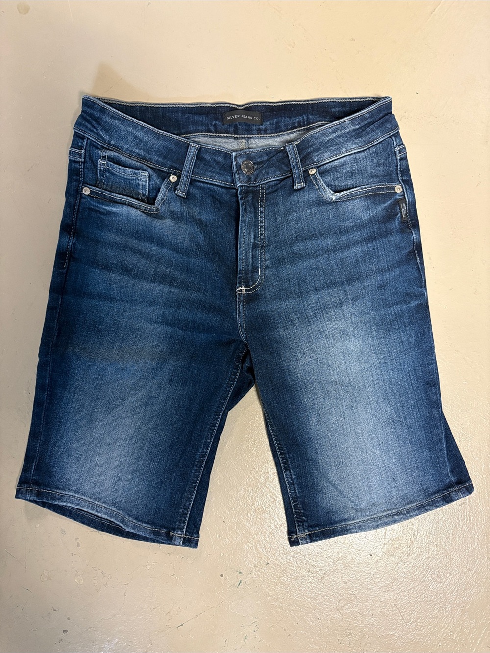 🌈 2/$15 Silver Jeans Dark Blue Jean Shorts